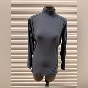 Women's Navy Long Sleeve Top